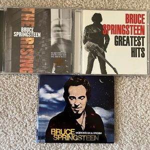 Bruce Springsteen Bundle of 3 CDs - gently used